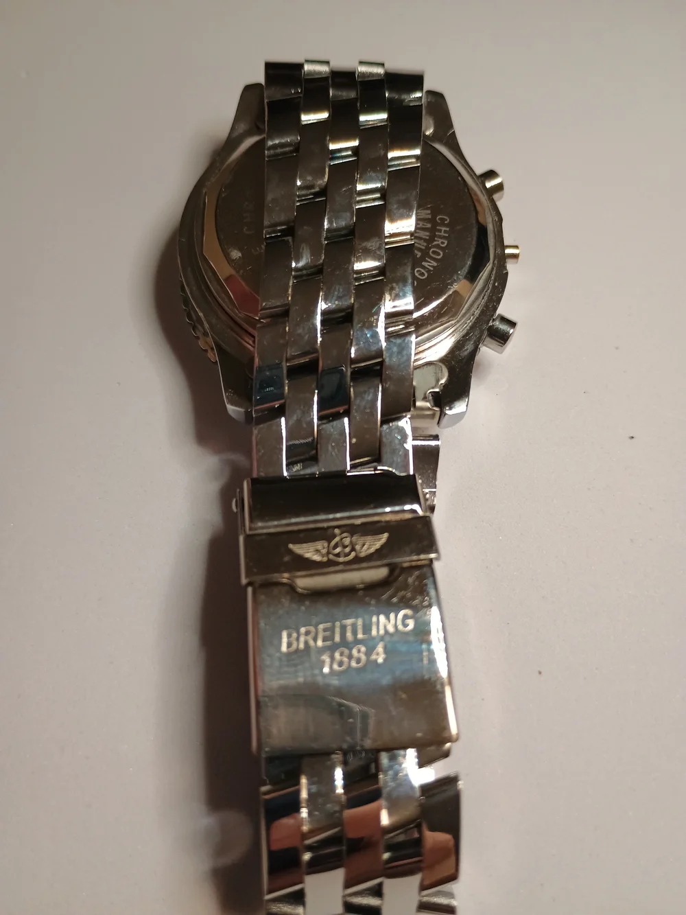 Breitling Chronomat Evolution Two-Tone: Stainless Steel 44mm
